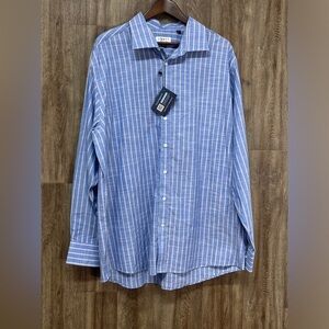 NEW Stantt Essentials Button Down Striped Shirt